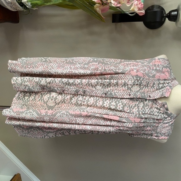 Anthropologie Daniel Rainn Snakeprint Top XS - Picture 3 of 7